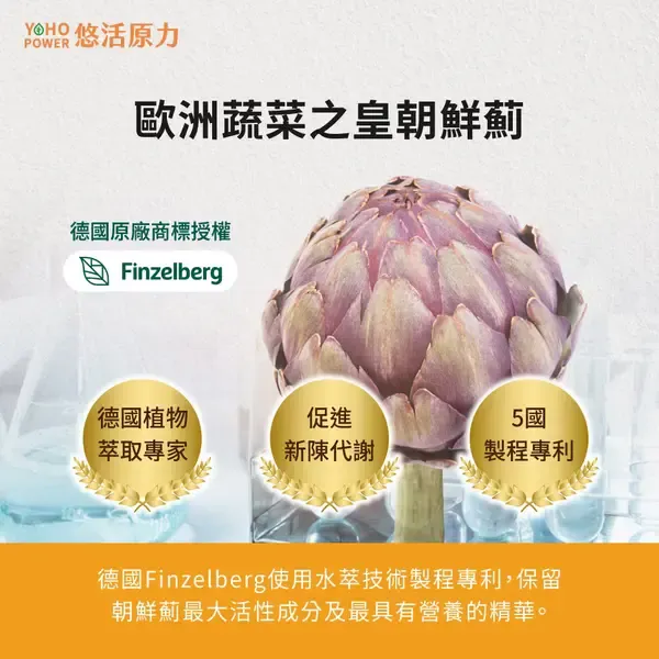 悠活薑黃朝鮮薊植物膠囊5