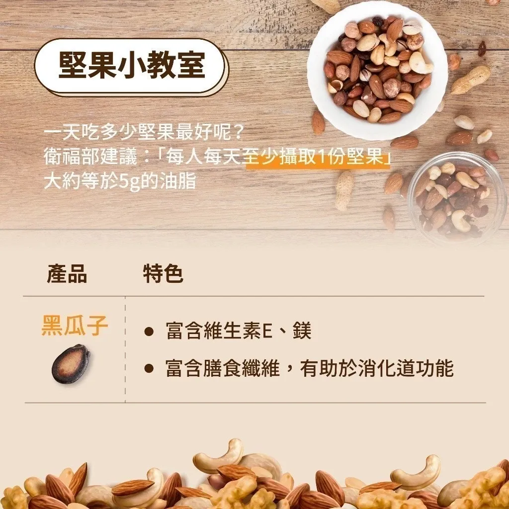 果果 無調味綜合堅果3